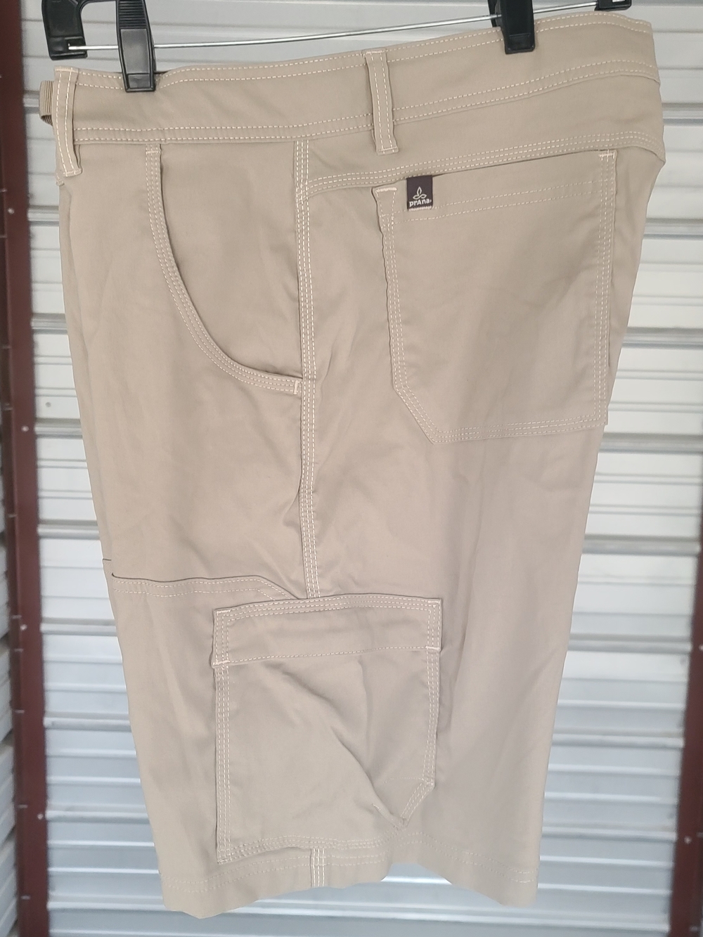 Prana Stretch Zion Shorts Men's 36 Tan
